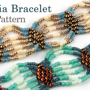 Sequoia Bracelet Pattern by Anna Taylor
