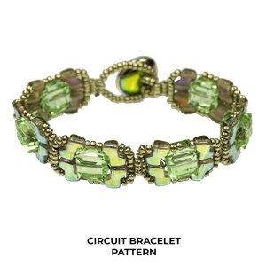 Circuit Bracelet Pattern by Allie Buchman