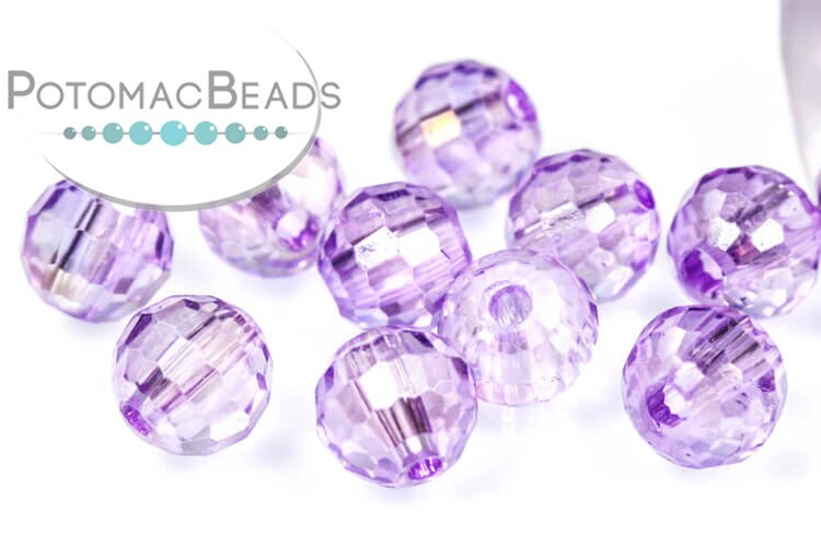 Potomac Crystal Disco Balls - Alexandrite AB 6mm (96 Facets)