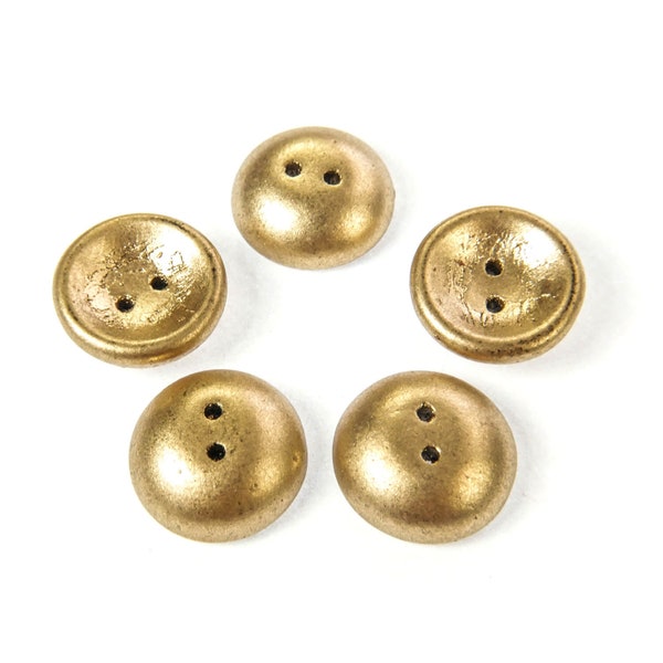 Cup Buttons - Aztec Gold (5 pack)