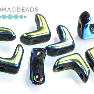 EVA® Beads - Jet AB Full (Pack of 100)