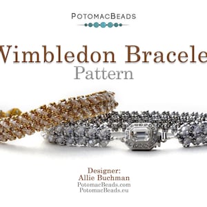 Wimbledon Bracelet Pattern by Allie Buchman