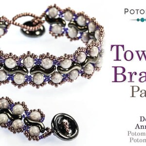 Towpath Bracelet Pattern by Allie Buchman