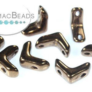EVA® Beads - Jet Bronze (Pack of 100)