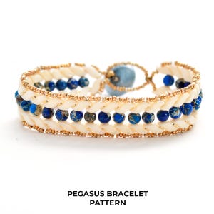 Pegasus Bracelet Pattern by Allie Buchman