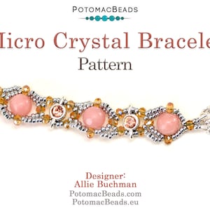 Micro Kristall Armband Pattern von Allie Buchman
