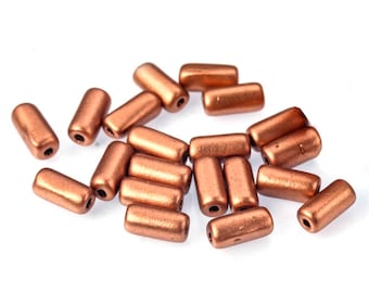 Tubelet Beads - Vintage Copper 6x2.8mm (Factory Pack of 600)