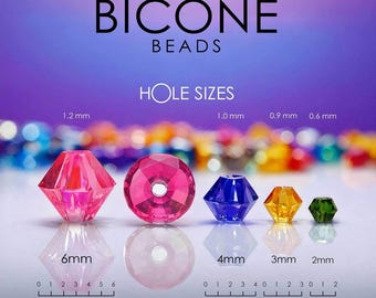 Potomac Crystal Bicones - Metallic Gold Iris 3mm (Pack of 120)