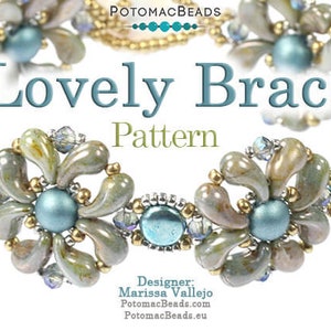 Zo Lovely Bracelet Pattern by Marissa Vallejo