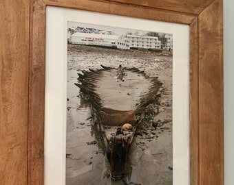 Shipwreck at Short Sands. 11x14 framed print