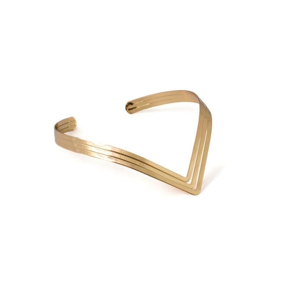 Elegance and Beauty Gold  Statement Necklace