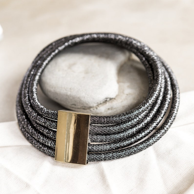 The Egyptian Collar Silver, Gold or Black Statement Necklace image 8