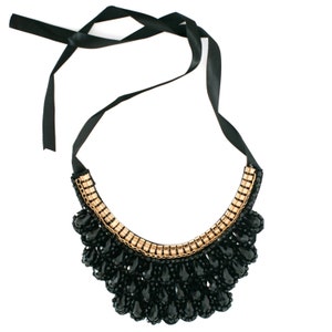 The Jet Statement Necklace image 3