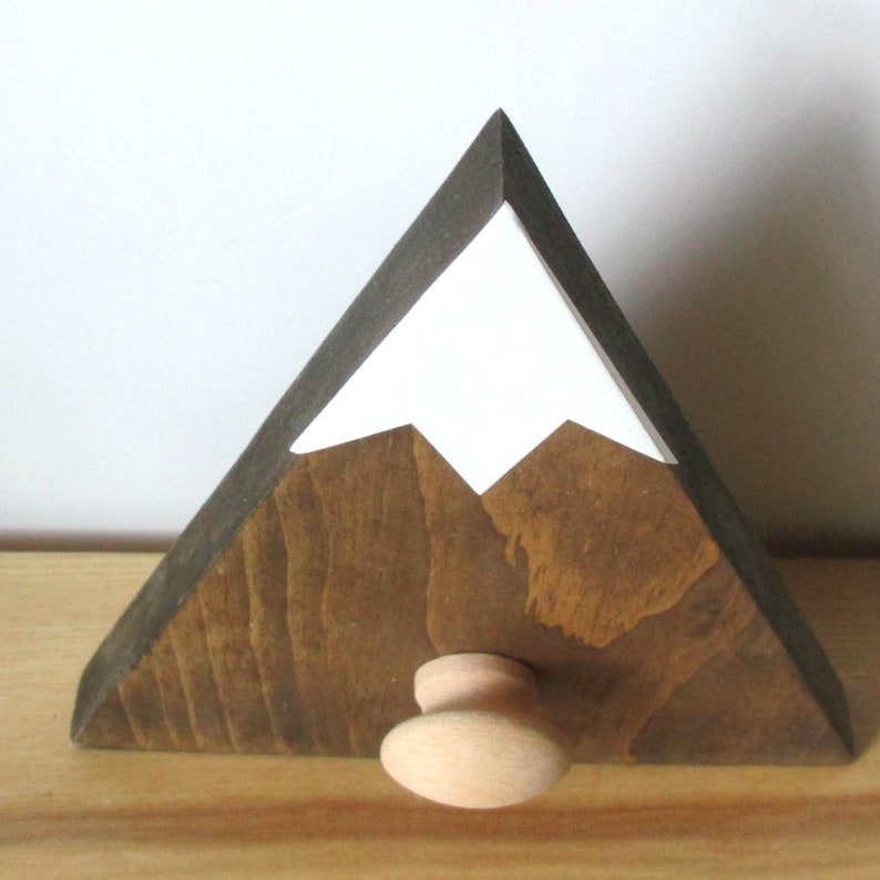 NEW Mountain Wall Hook Nursery Child Decor. Mountain Nursery Etsy