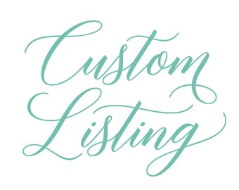 Custom Listing!