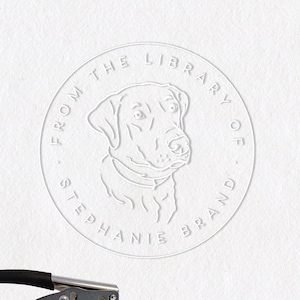 Grabador de biblioteca n.° 47 - Ilustración de mascota personalizada - Grabado, Grabador de libros, Grabador de libros de biblioteca, Grabador de libros personalizado, Grabador personal