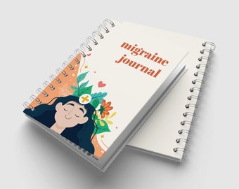 Migraine Tracker Journal: Coil Bound Headache Notebook