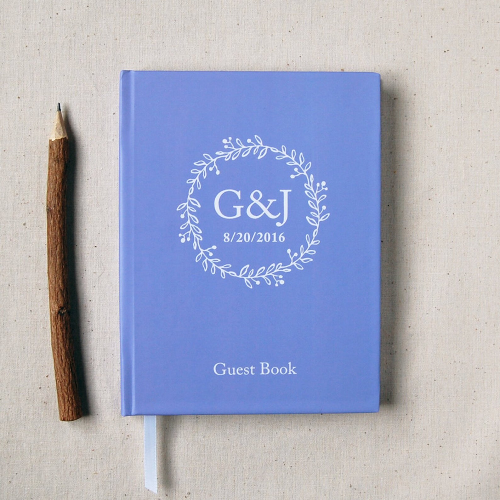 Wedding Guest Book 39 Custom Hardcover Guest Book Wedding Etsy