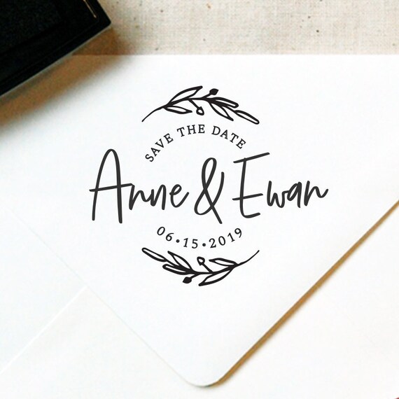 save the date stamp