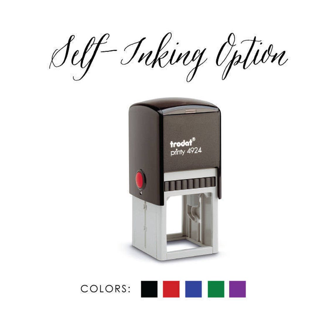 Library Stamp 5 Wooden or Selfinking Calligraphy Etsy Canada