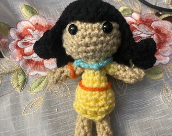 Muñeca Pocahontas Amigurumi
