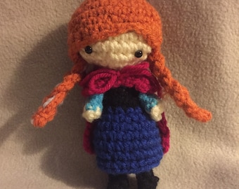 Frozen Anna Amigurumi Doll