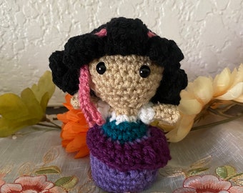 The Hunchback of Notre Dame Esmeralda Amigurumi Doll