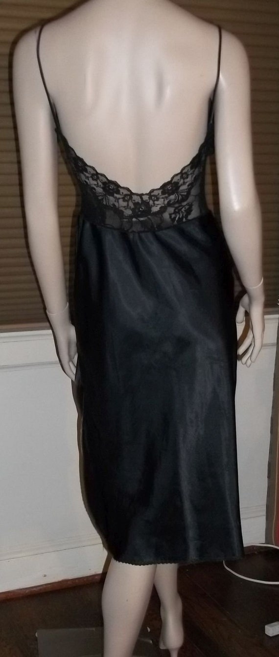 Lady Lynne Nightgown Negligee See Through Black S… - image 2