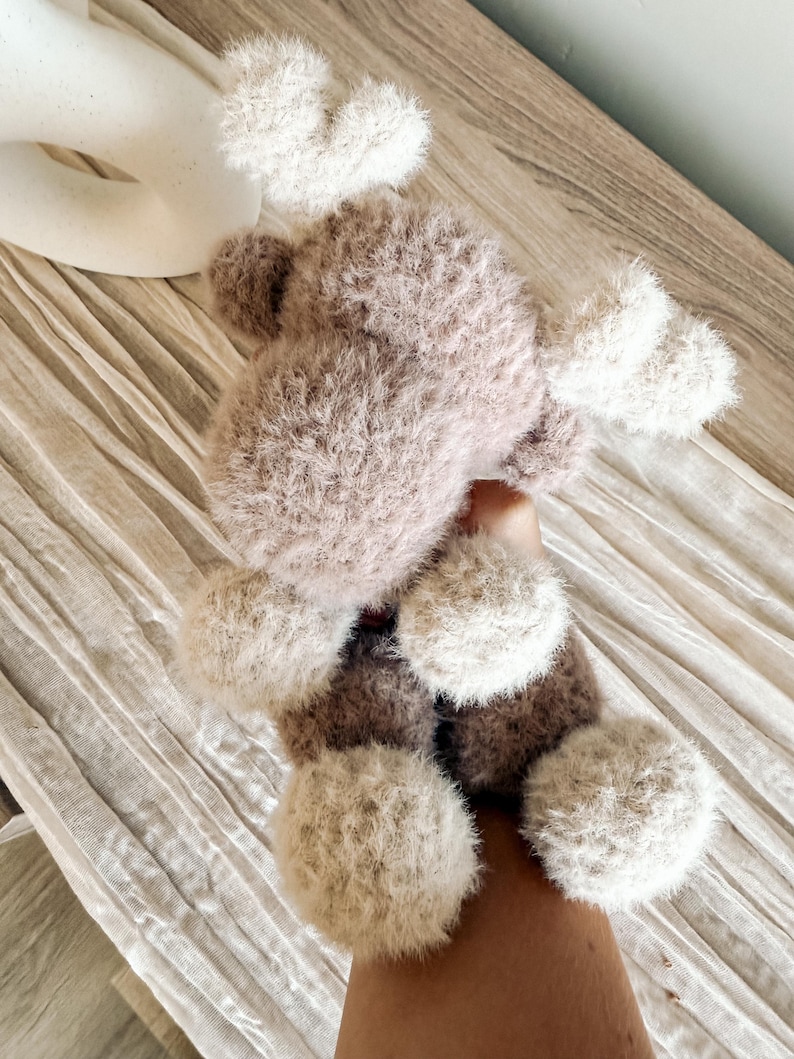 Amigurumi Tutorial Moose Pattern Digital Download Crochet Project Beginner Friendly Design Step By Step Instructions Video Guide Included Bulky Yarn Creation Stuffed Animal Lovey DIY Craft Project Woodland Nursery Decor Baby Gift Idea