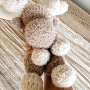 Moose Crochet Pattern Pdf Download Digital File No Sew Snuggler Project Stuffed Animal Lovey Design Amigurumi Tutorial image 7