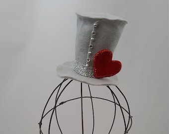 Tin Man Tiny Top Hat, Tin Man Costume, Costume Accessory, Halloween Costume, Wizard of Oz Hat, Wizard of Oz Costume, Tin Man Cosplay