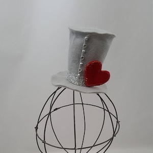 Tin Man Tiny Top Hat, Tin Man-kostuum, kostuumaccessoire, Halloween-kostuum, Wizard of Oz-hoed, Wizard of Oz-kostuum, Tin Man-cosplay