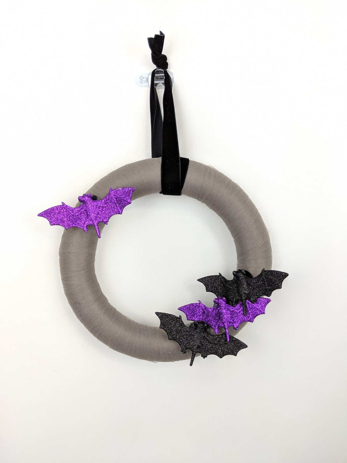 Halloween Bat Wreath Bat Wreath. Halloween Wreath Door Etsy