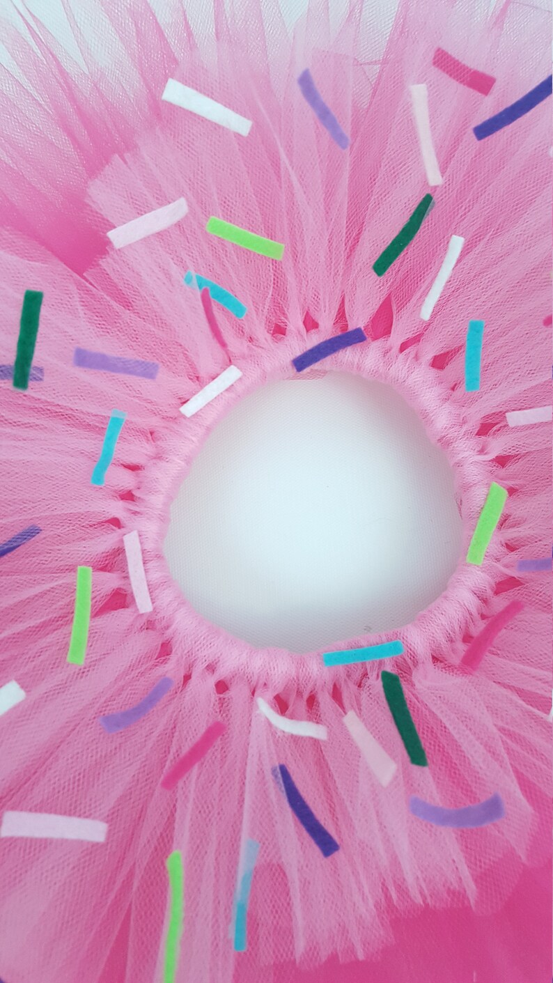 Adult Hot Pink Sprinkle Donut Tutu Hot Pink Cupcake Tutu Etsy