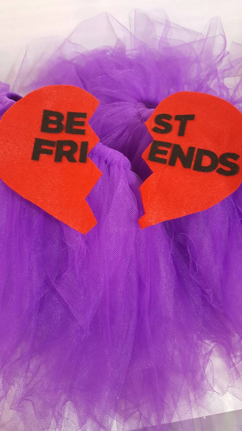 Best Friend Tutu Set 2 Tutus Couples Costume Party Tutu Etsy