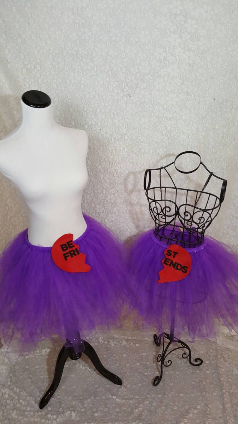 Best Friend Tutu Set 2 Tutus Couples Costume Party Tutu Etsy