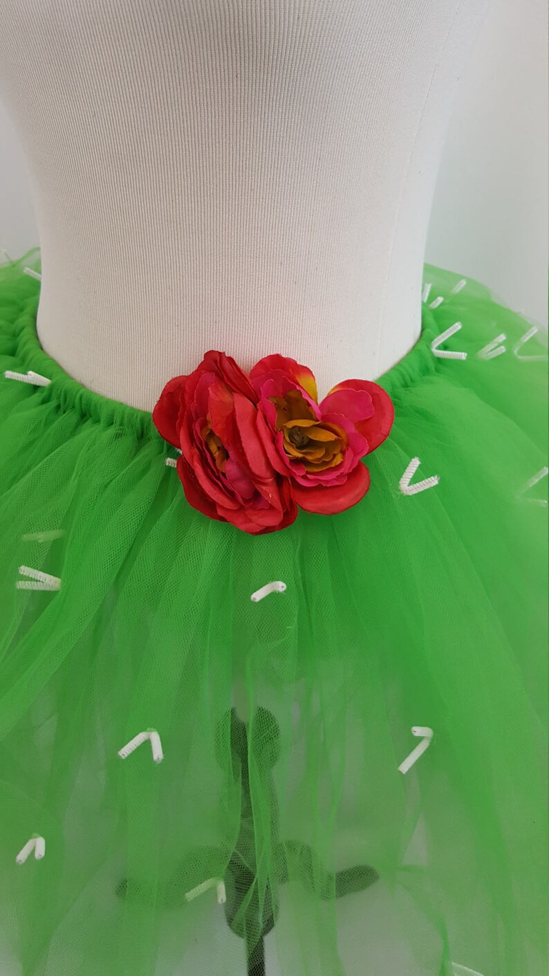 Cactus Diy Costume Adult Cactus Tutu Cactus Costume Cactus Flower Green | Etsy