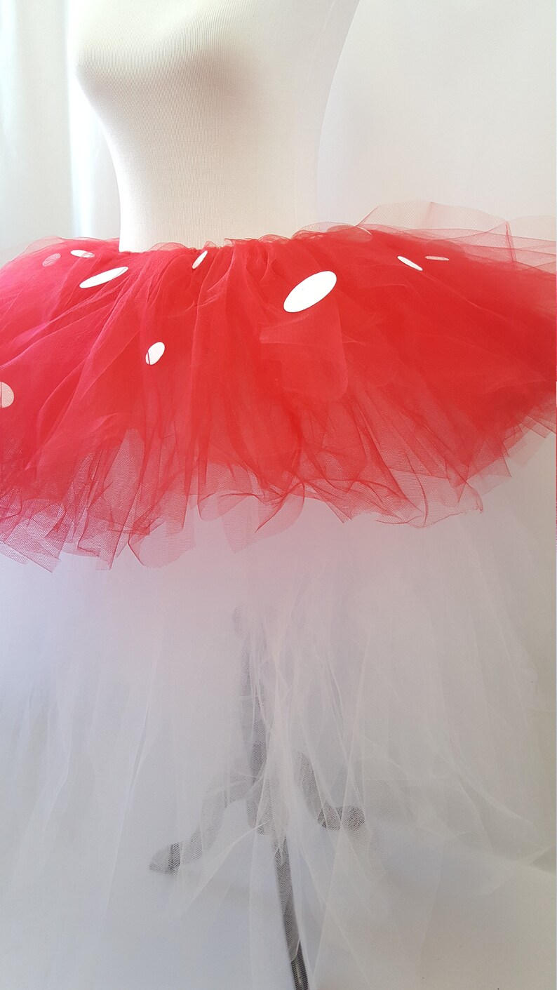 Toadstool Tutu CHILD Toadstool Costume Mushroom Costume Etsy