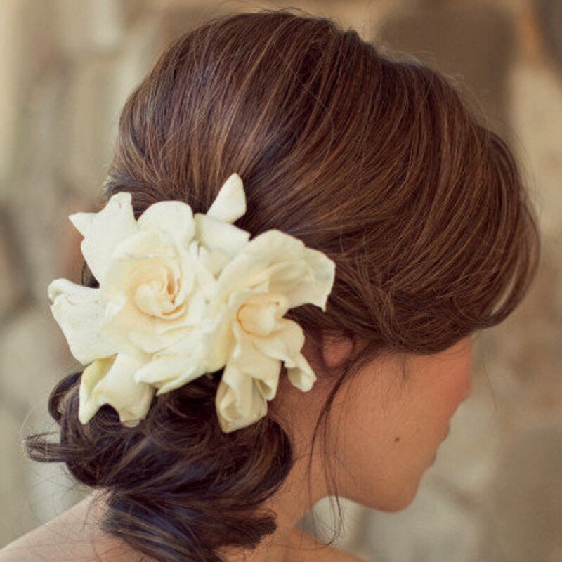 GARDENIA GRACE HAIRCLIP