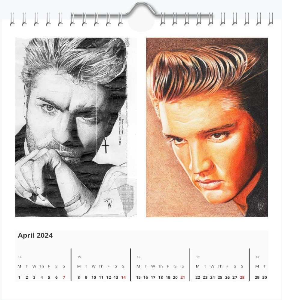 HALF PRICE Calendar 2024 Etsy