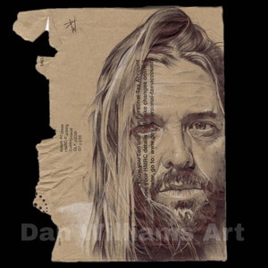 Taylor Hawkins print