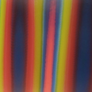 Color-Changing Multicolor Red Blue Yellow Lenticular Fabric Sheet Item /SH-R103/ ****Free Shipping anywhere in U.S. ****