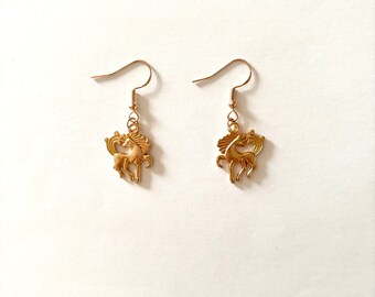 The Equestrian Collection: Horse-themed charm earrings