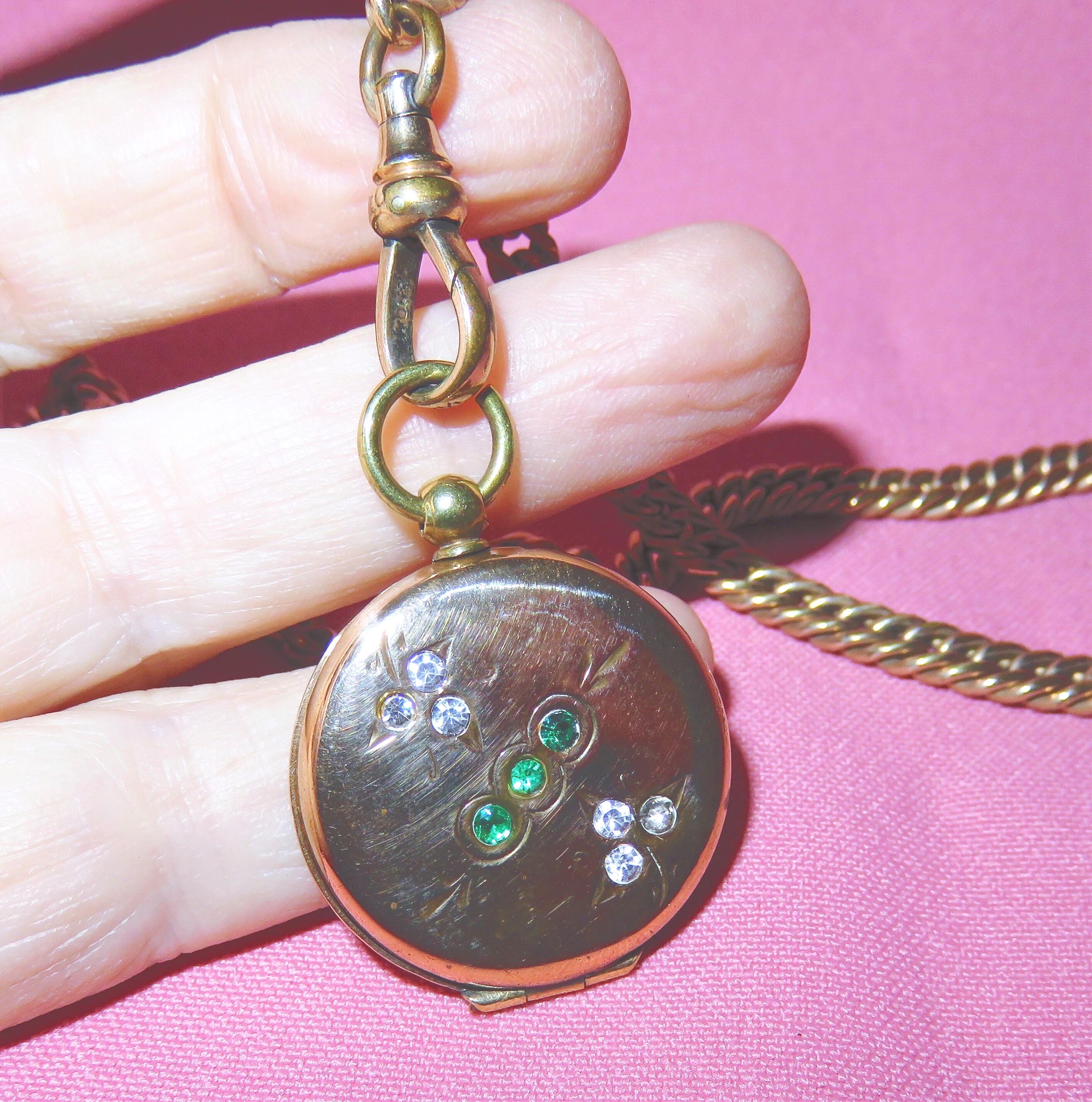 アンティーク インタリオ フォブ シール ブラッドストーン 懐中時計