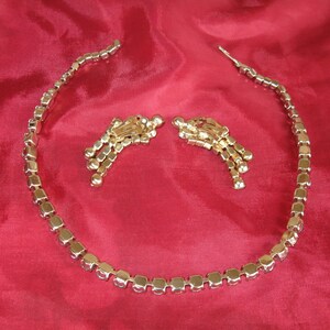 Demi-parure Collier & Boucles D'oreilles Harry Potter - Sabliers Tournants - Doré - Occasion