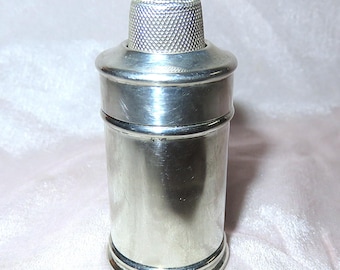 Antiek sterlingzilveren naaiset met sterlingzilveren vingerhoed - Whiting Mfg. Co. Sterlingzilveren naai-etui - Houten spoel Clarks Thread