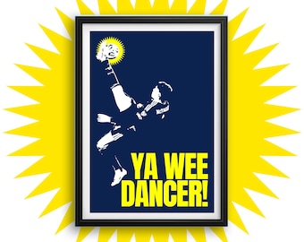 Scotland FC vs Denmark - Scott McTominay GOAL - A5 A4 A3 print | World Cup 2026