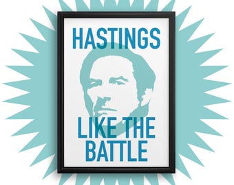 Line of Duty Poster: Hastings Quote Print, Scottish Wall Art (A5, A4, A3)