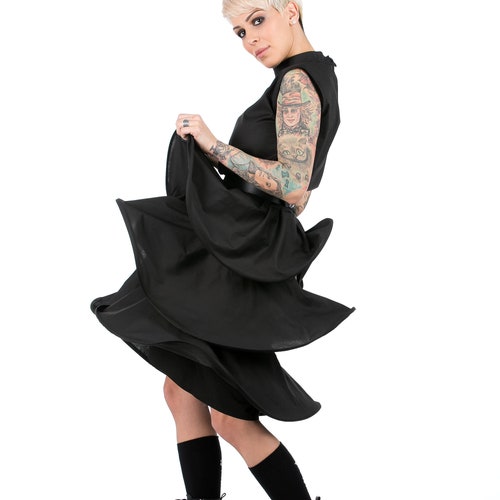 Avant Garde Dress in Black, Deconstructed Dress Women, Festival Dress,  Extravagant Party Dress, Avant Garde Clothing - Etsy