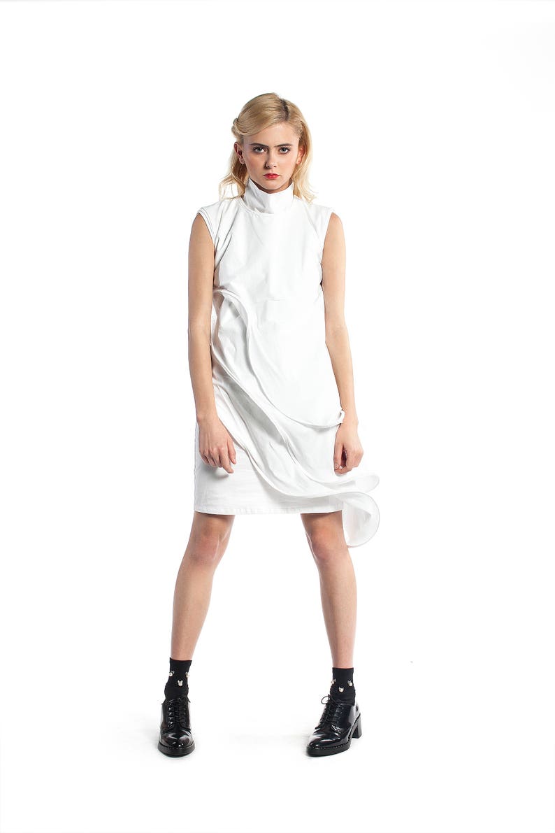 futuristic cocktail dress